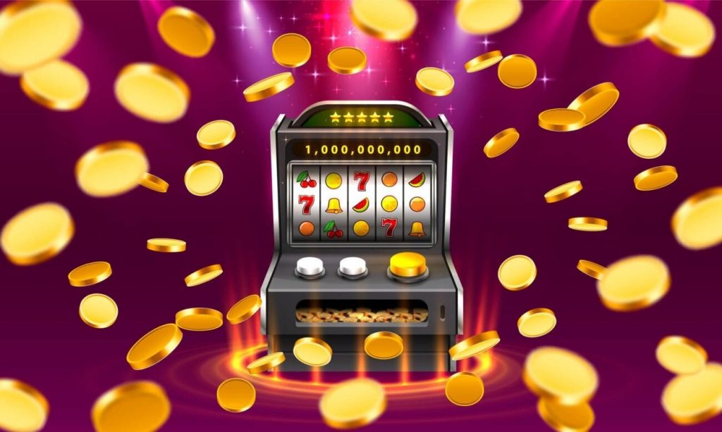 Playing and winning in slot game